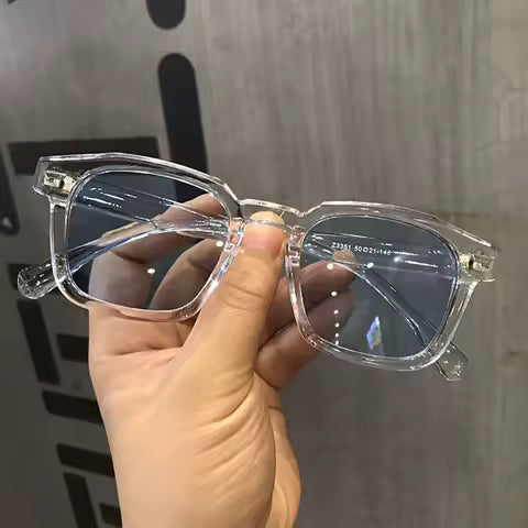 Lunettes de soleil RMM Rétro Carrées Polygonales Homme Femme Style Hip Hop