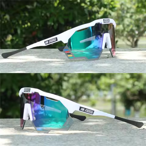 Lunettes de soleil cyclisme AEROSHADE KUNKEN UV400 - Photochromiques pour VTT et Route