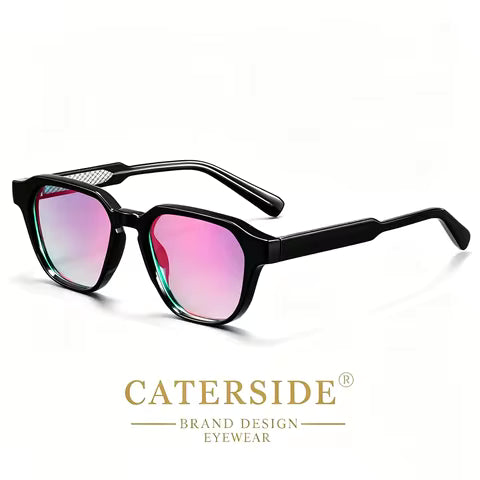 Lunettes de soleil carrées CATERSIDE UV400 - Style tendance pour hommes et femmes