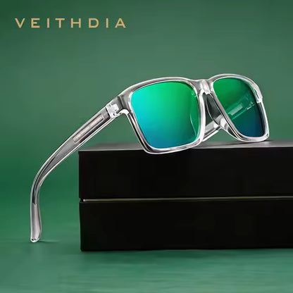 Lunettes de Soleil Polarisées UV400 VEITHDIA - Sport & Conduite, Verres Photochromiques Dégradés