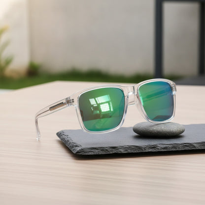 Lunettes de Soleil Polarisées UV400 VEITHDIA - Sport & Conduite, Verres Photochromiques Dégradés