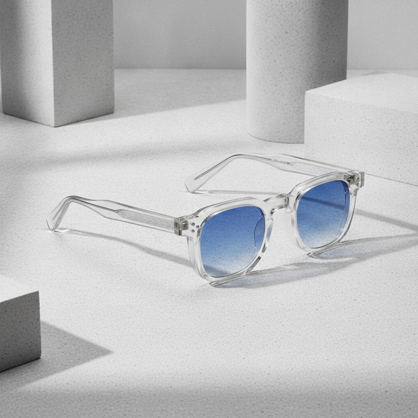 Lunettes de Soleil Carrées Style Punk Tendance pour Homme et Femme - CATERSIDE
