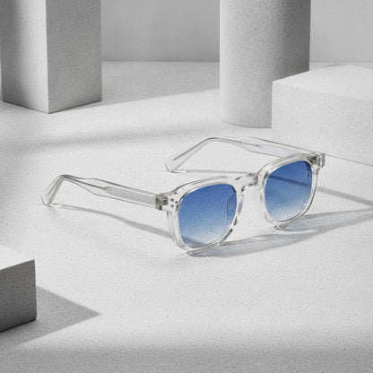 Lunettes de Soleil Carrées Style Punk Tendance pour Homme et Femme - CATERSIDE