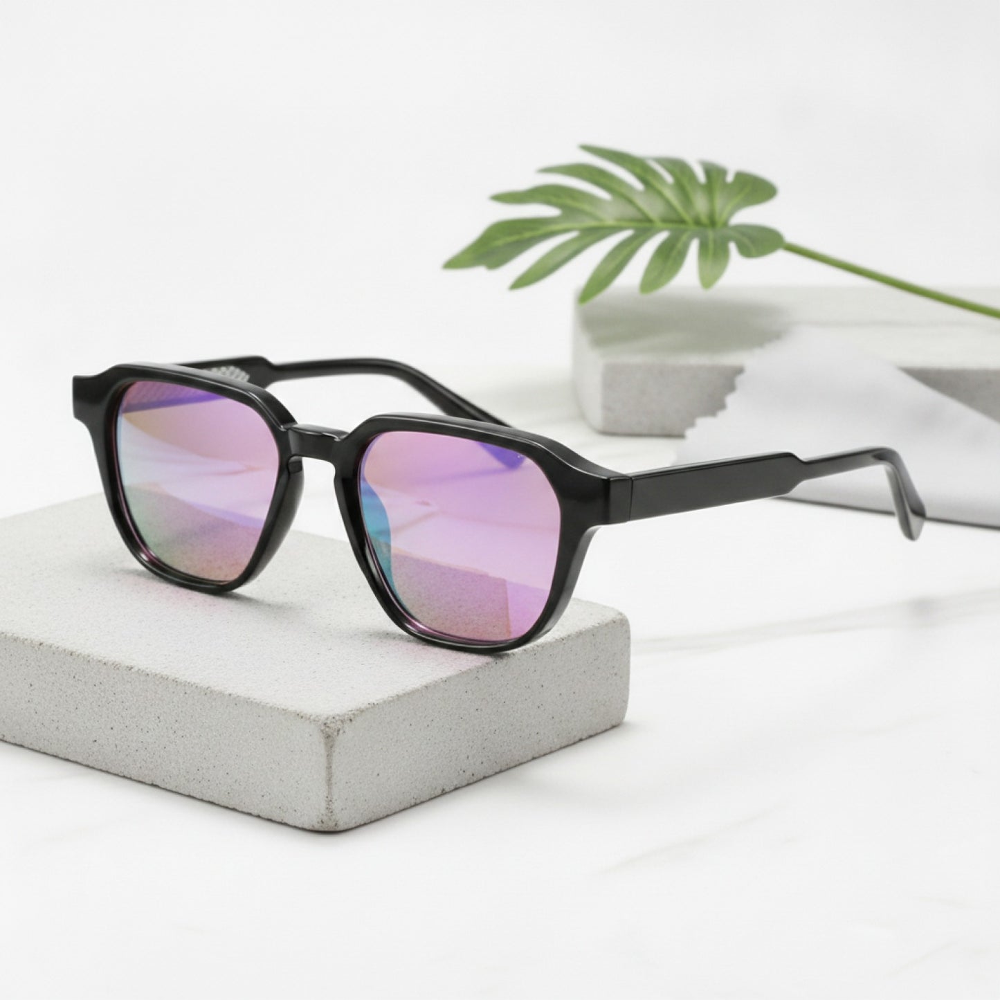 Lunettes de soleil carrées CATERSIDE UV400 - Style tendance pour hommes et femmes