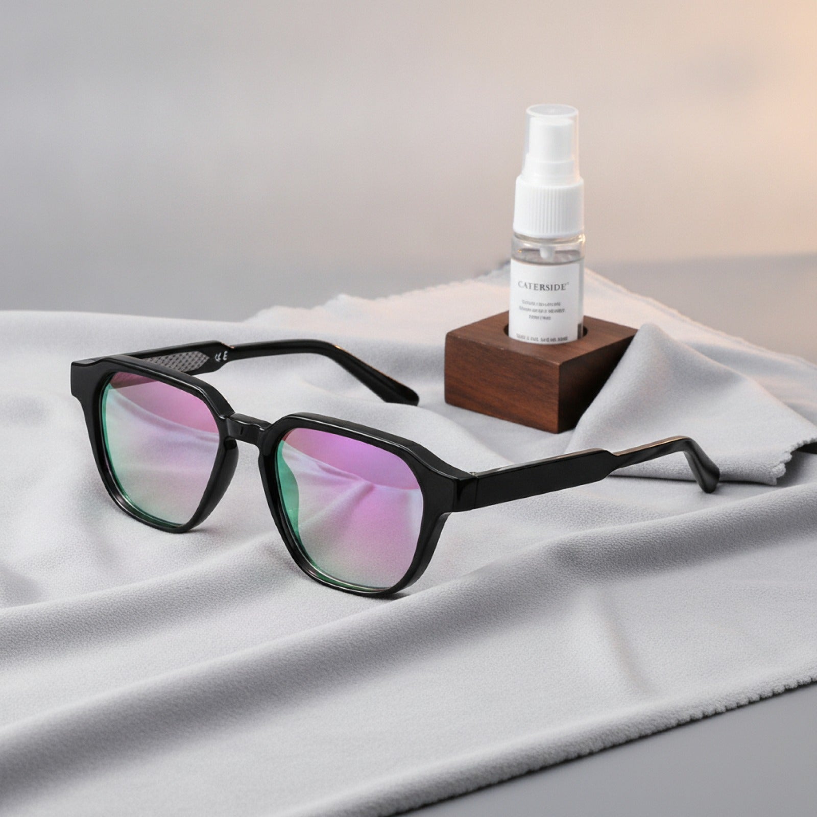 Lunettes de soleil carrées CATERSIDE UV400 - Style tendance pour hommes et femmes