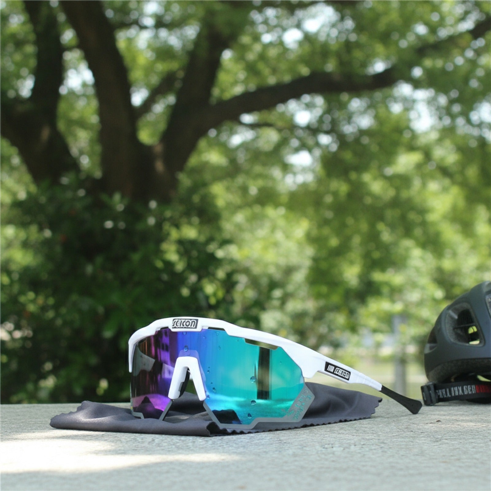 Lunettes de soleil cyclisme AEROSHADE KUNKEN UV400 - Photochromiques pour VTT et Route