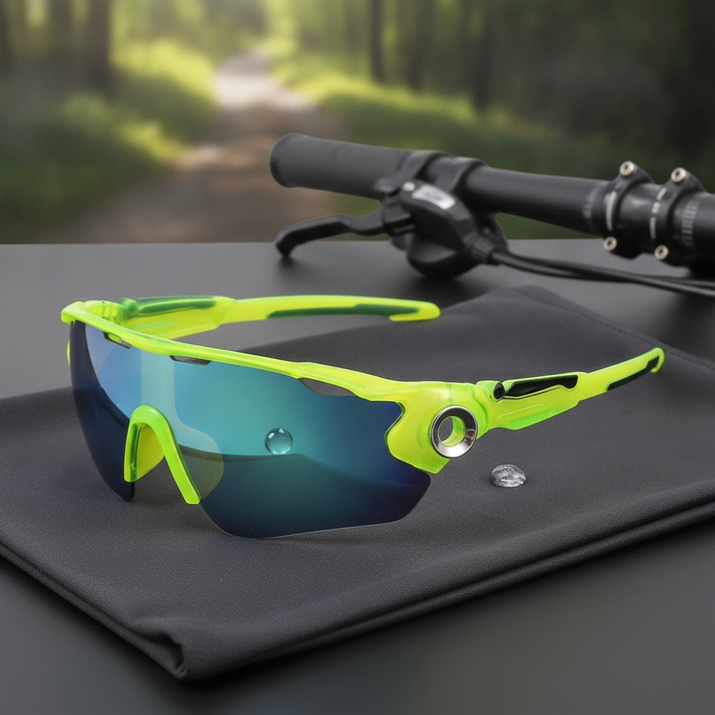 Lunettes de Cyclisme Sportives Polyvalentes - Protection UV pour VTT & Route