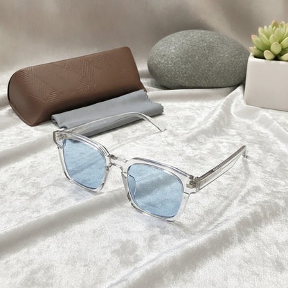 Lunettes de soleil RMM Rétro Carrées Polygonales Homme Femme Style Hip Hop