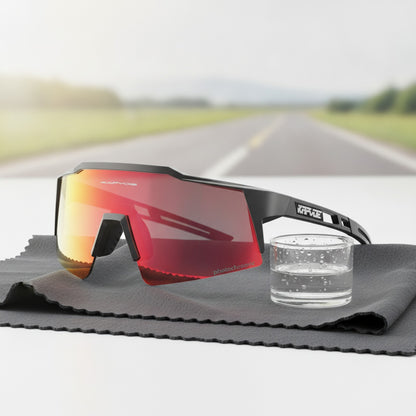 Lunettes de cyclisme Kapvoe Photochromiques UV400 pour Homme et Femme