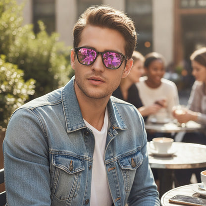 Lunettes de soleil carrées CATERSIDE UV400 - Style tendance pour hommes et femmes