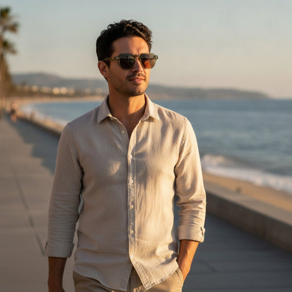 Lunettes de Soleil Polarisées Rétro Polygone Homme & Femme - Monture TR90 Ultralégère