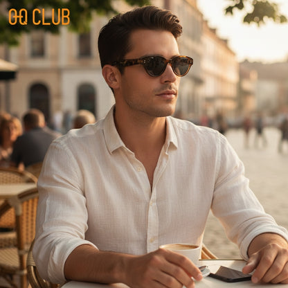 Lunettes de Soleil O-Q CLUB Tendance pour Femmes et Hommes - Style Luxe