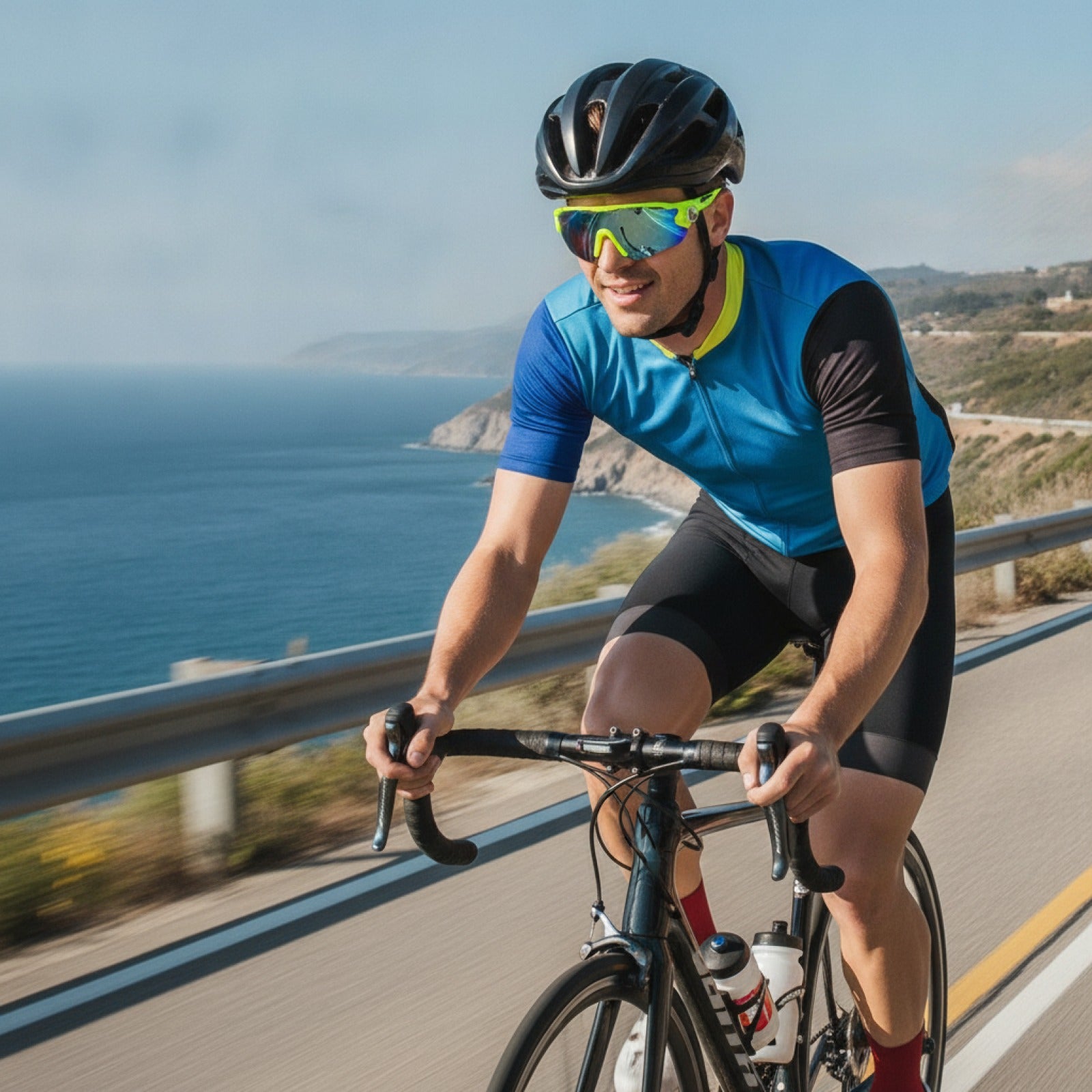 Lunettes de Cyclisme Sportives Polyvalentes - Protection UV pour VTT & Route