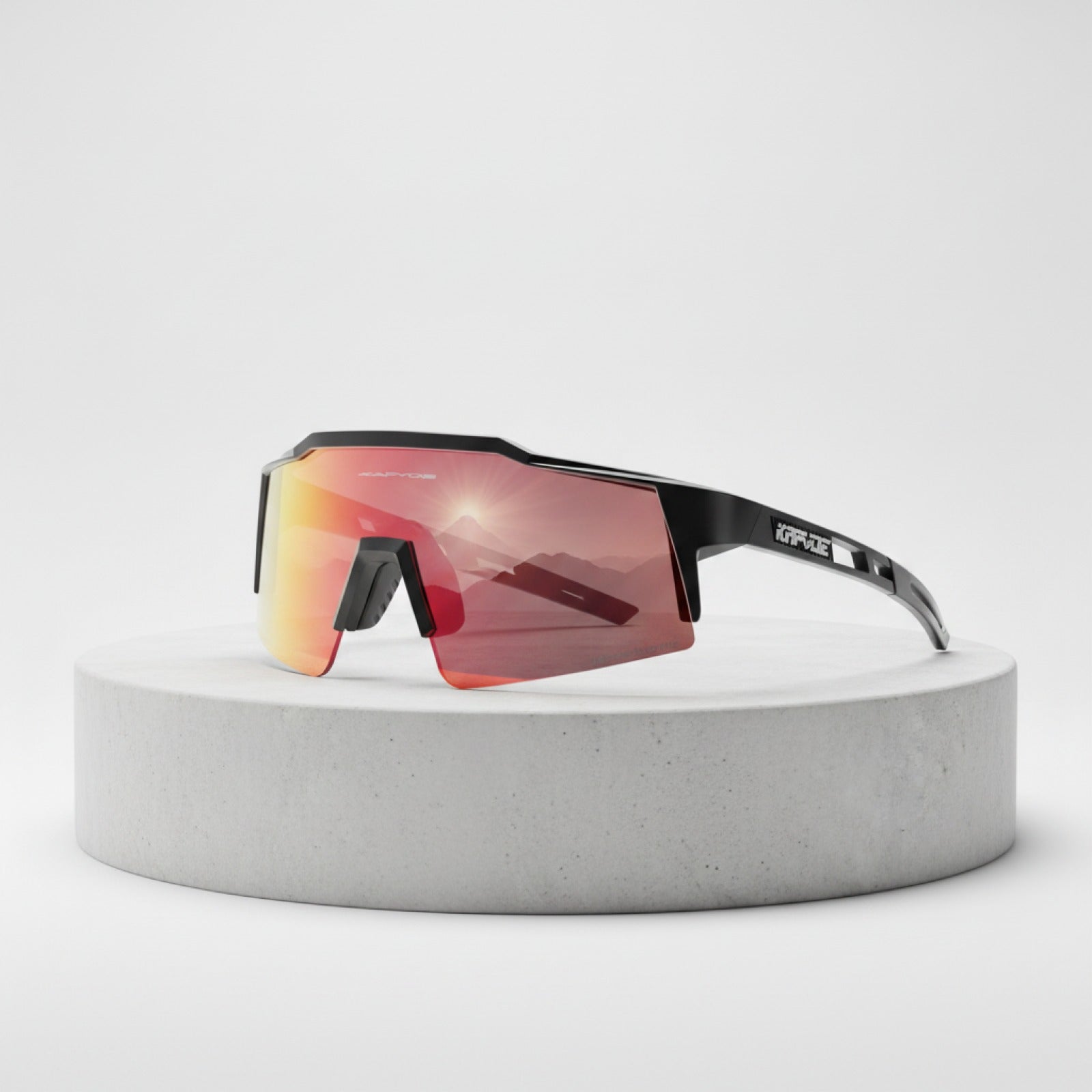 Lunettes de cyclisme Kapvoe Photochromiques UV400 pour Homme et Femme