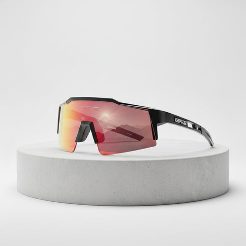 Lunettes de cyclisme Kapvoe Photochromiques UV400 pour Homme et Femme
