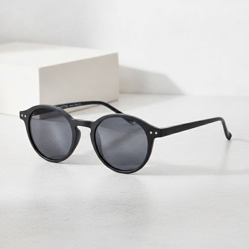 Lunettes de soleil rondes vintage polarisées ZENOTTIC - Taille S